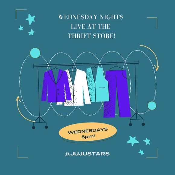 🌟Wednesdays 🌟5PM LIVE Thrift Store Shopping Event! Private Shopping! - Picture 1 of 1